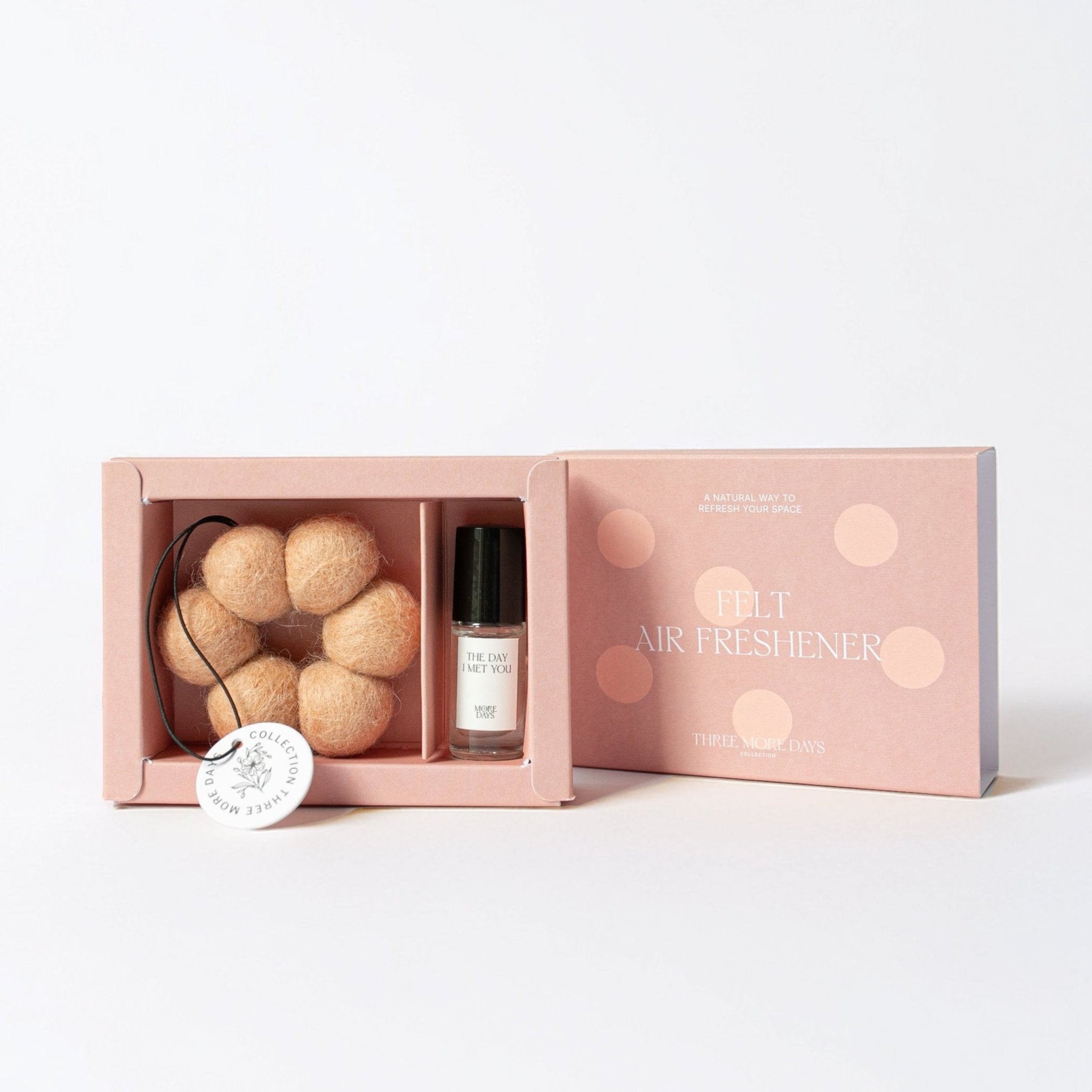 Felt Air Freshener – Honey Clay - Three More Days Collection