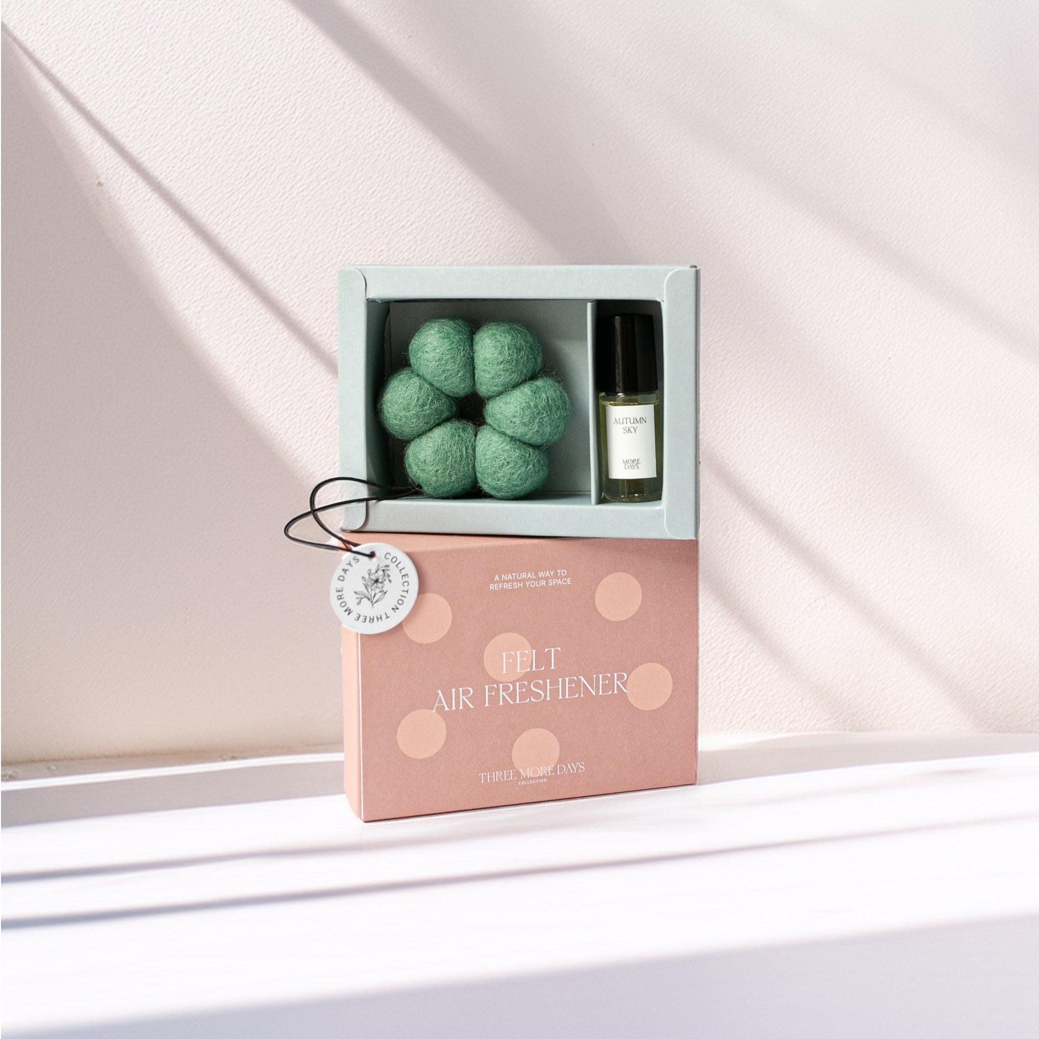 Felt Air Freshener – Sage Bloom - Three More Days Collection