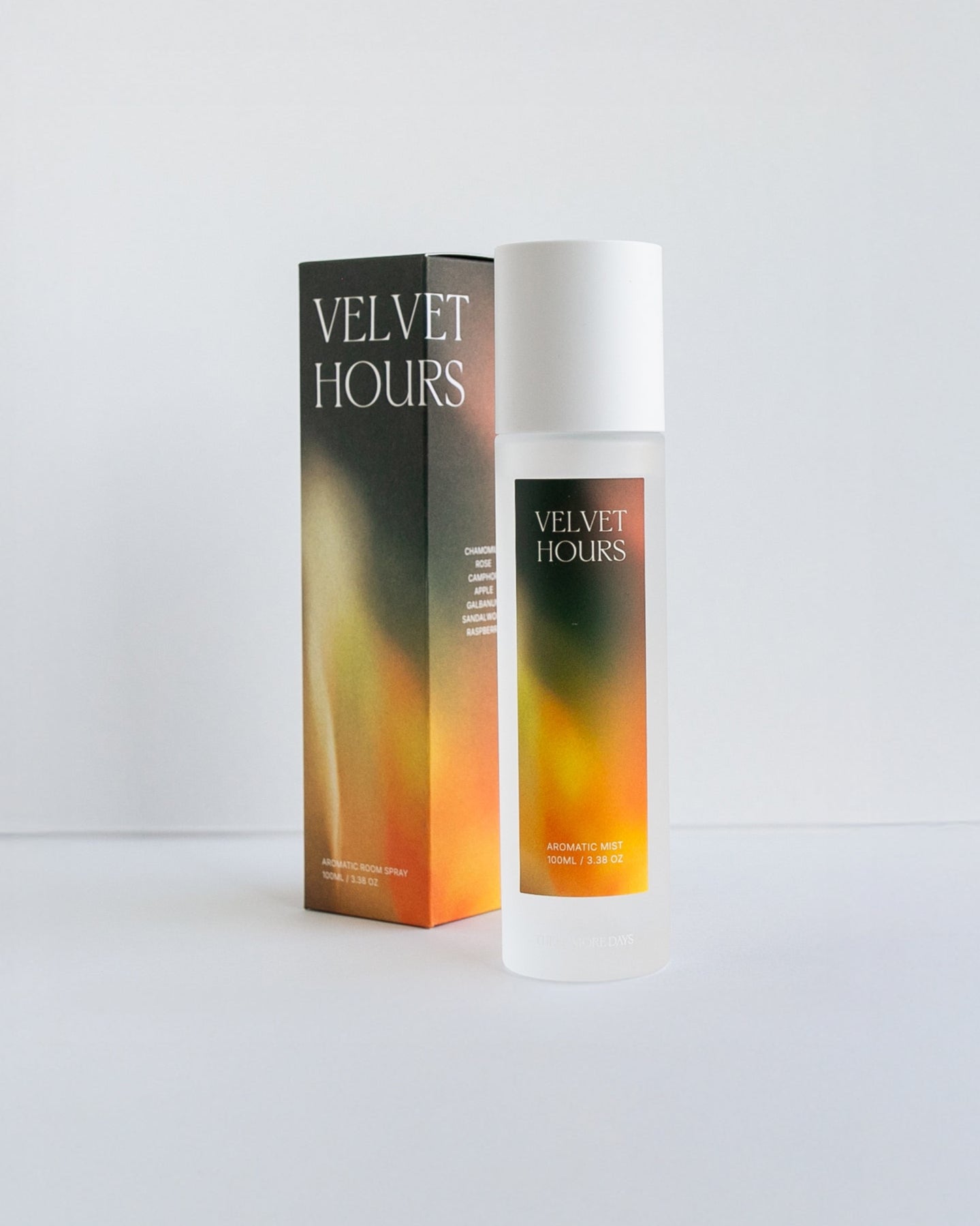 VELVET HOURS: Apple / Chamomile / Camphor / Sandalwood / Rose ROOM SPRAY - Three More Days Collection